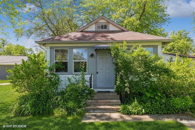 view of bungalow