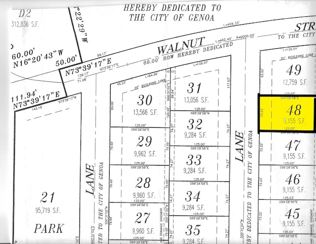 1002 Joel Ln, Genoa IL, 60135 land for sale