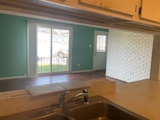 kitchen with sink