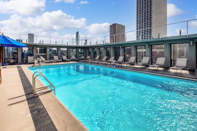 view of swimming pool