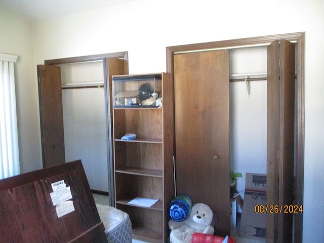 view of closet