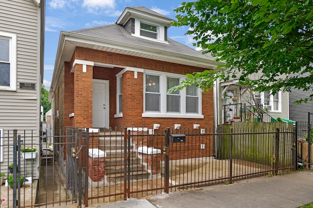 view of bungalow-style house