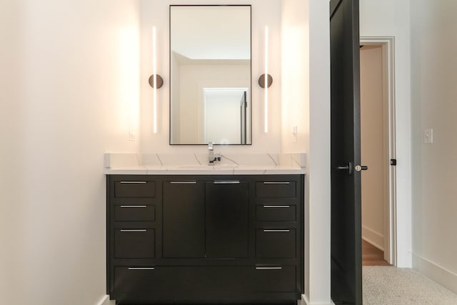 15W601 Grant St, Burr Ridge, IL 60527 - bathroom featuring vanity