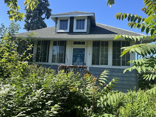 view of bungalow