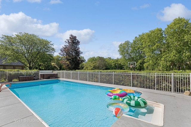 view of swimming pool