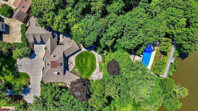 view of birds eye view of property