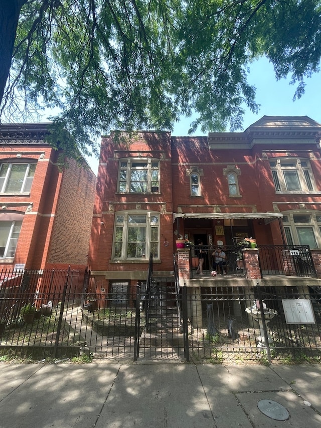 view of townhome / multi-family property