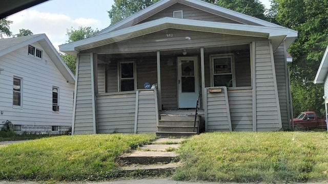 view of bungalow-style house