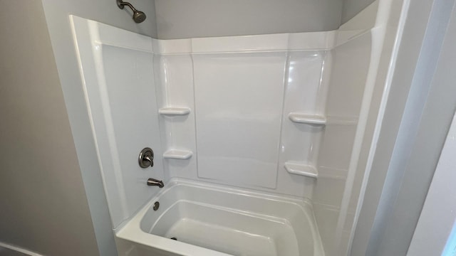 bathroom featuring shower / bathtub combination