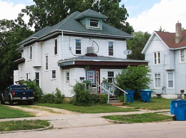 view of victorian home