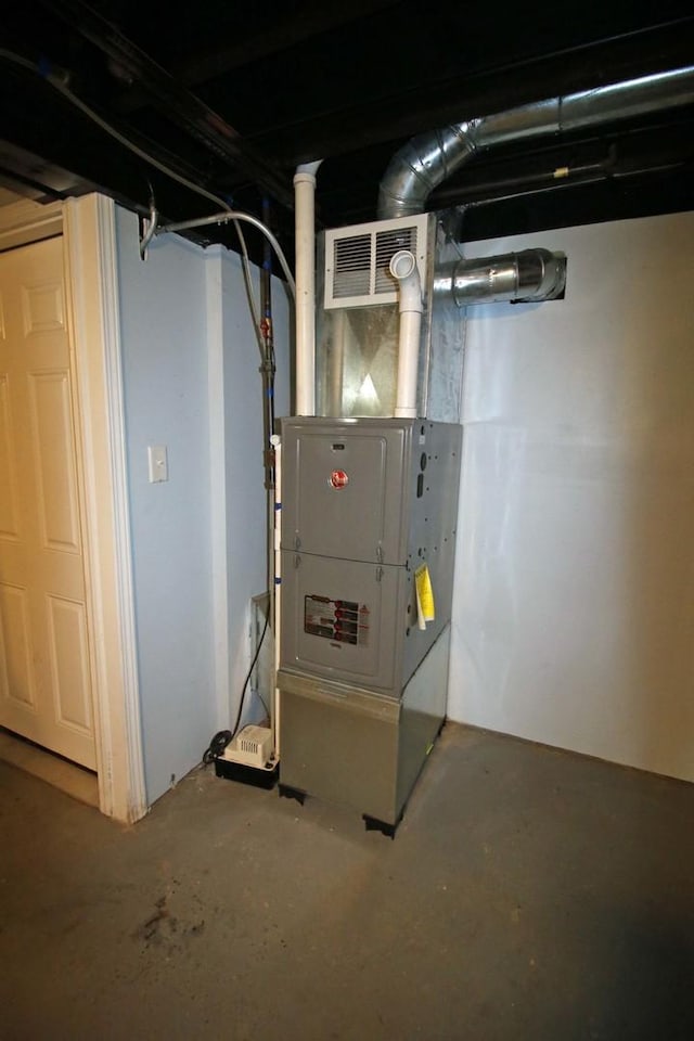 utilities with heating unit