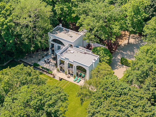 drone / aerial view