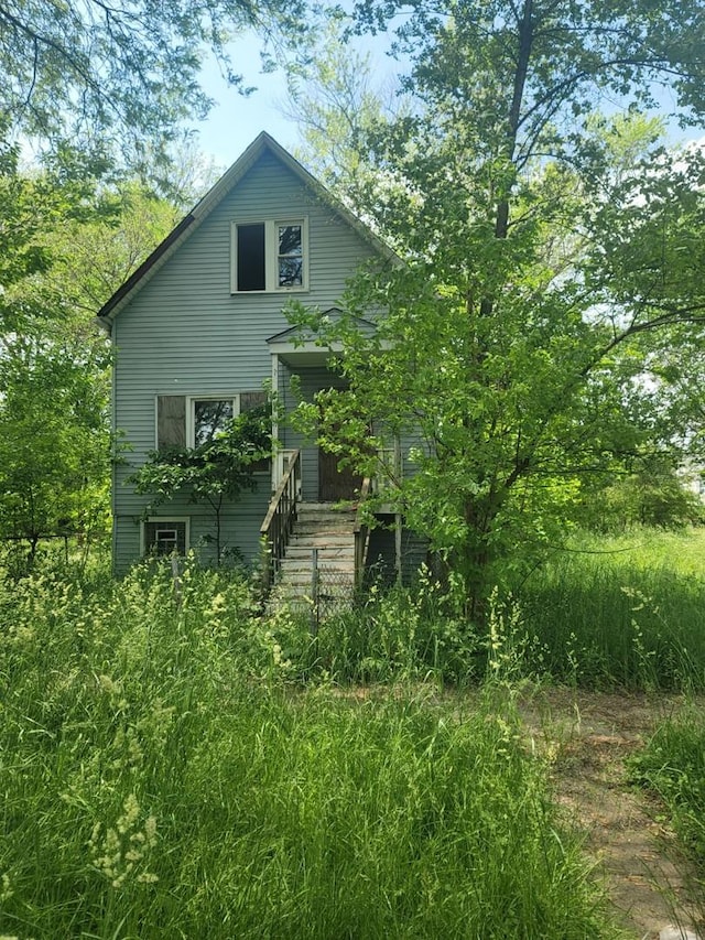 view of property exterior