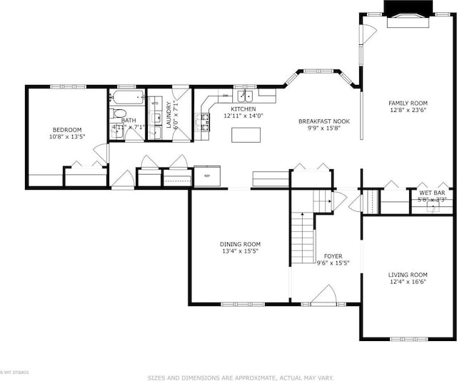 view of layout