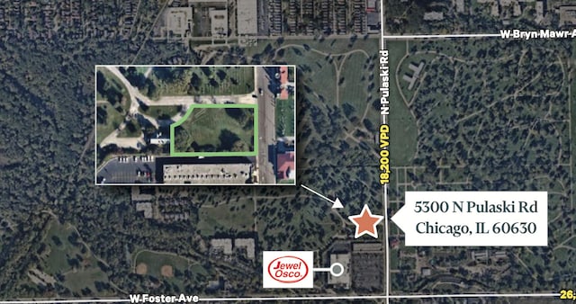 5300 N Pulaski Rd, Chicago IL, 60630 land for sale