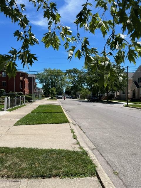 view of street with curbs and sidewalks