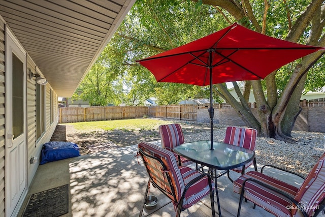 view of patio / terrace