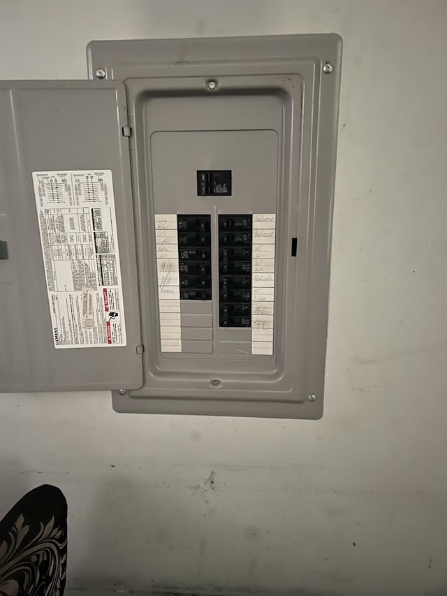 utilities with electric panel