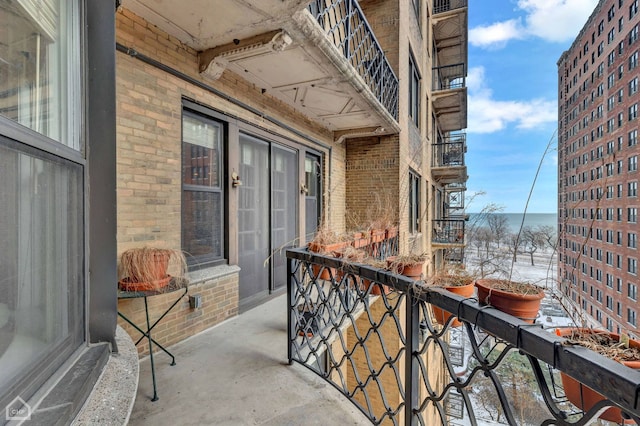 1755 E 55th St Unit 804, Chicago, IL 60615 - view of balcony