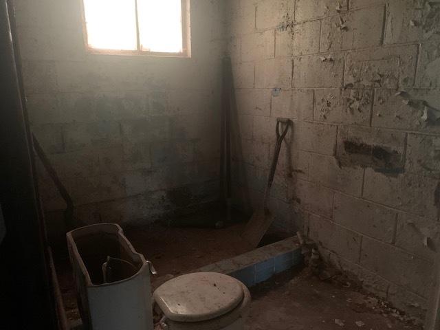 bathroom featuring toilet