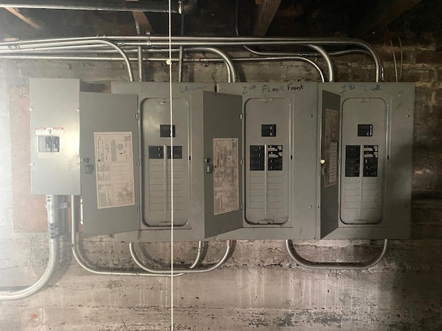 utilities with electric panel