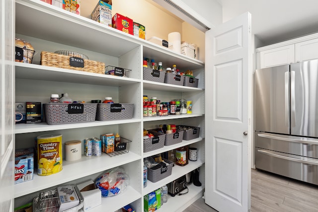 view of pantry