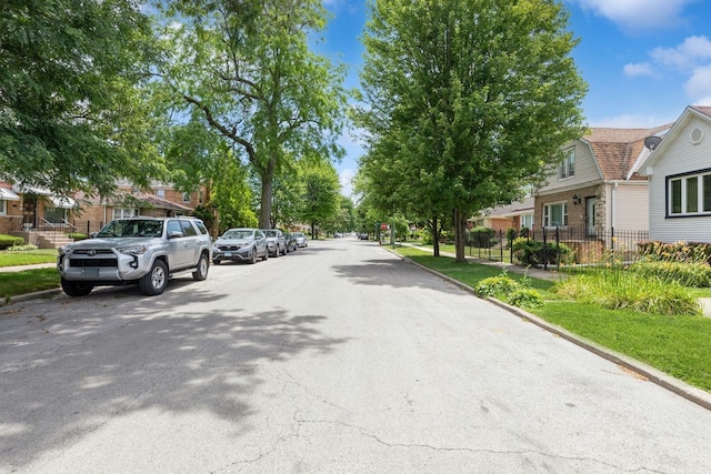 view of street