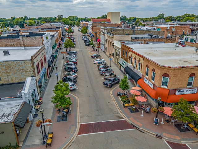 aerial view