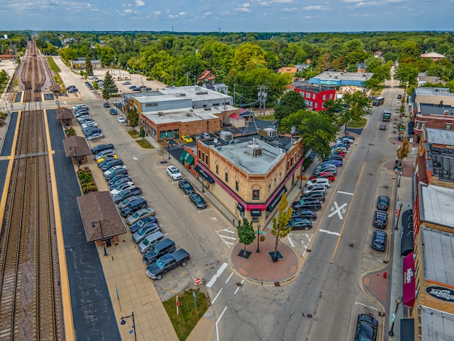 drone / aerial view