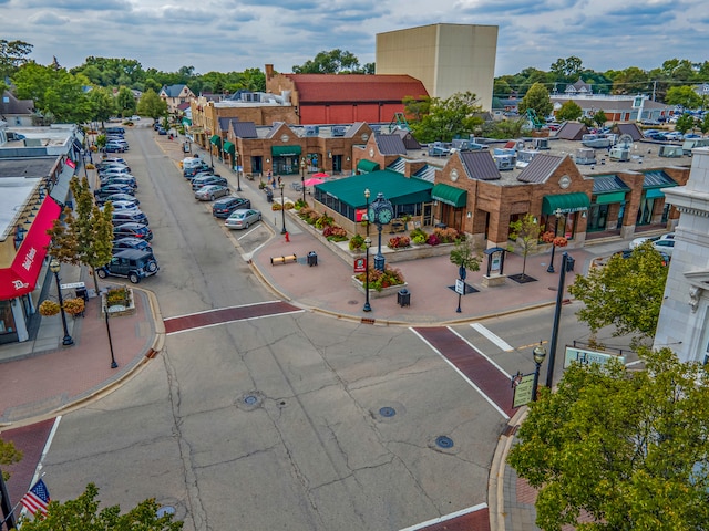 bird's eye view