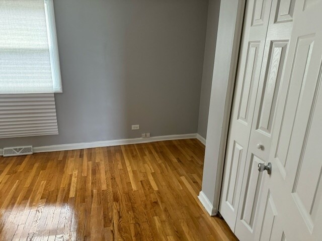 interior space featuring hardwood / wood-style flooring