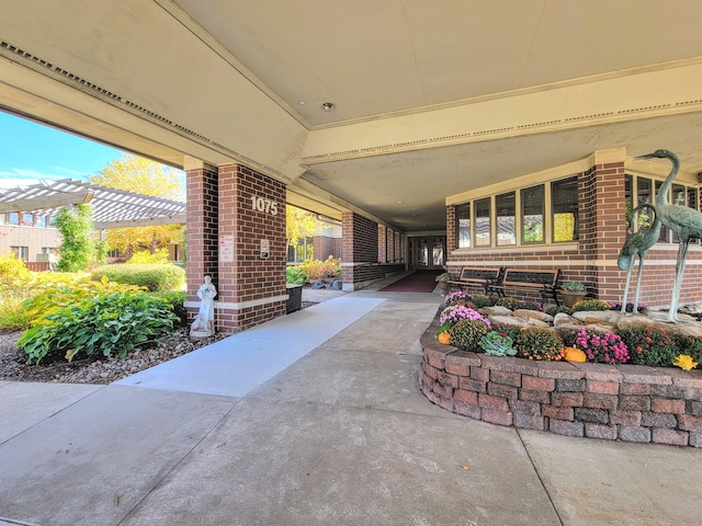 view of patio