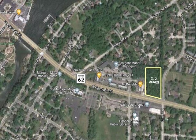 600 E Algonquin Rd E, Algonquin IL, 60102 land for sale