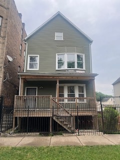 view of front facade with a porch