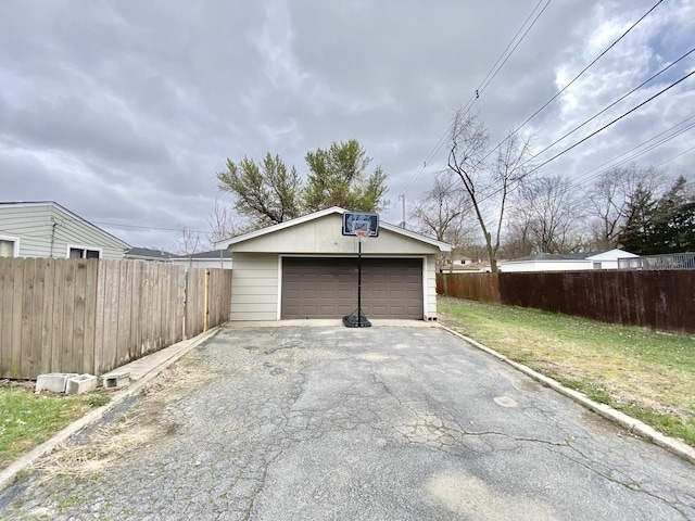 16404 Homan Ave, Markham, IL 60428 - detached garage featuring fence
