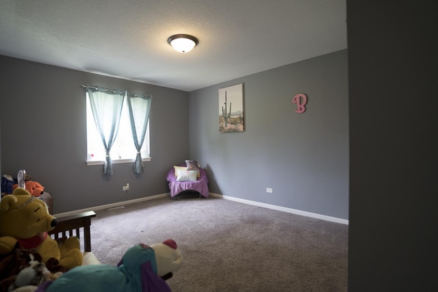 playroom featuring carpet floors