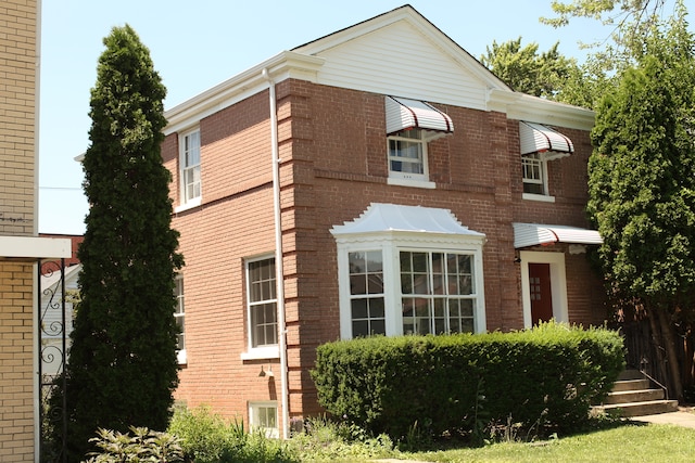 view of home's exterior