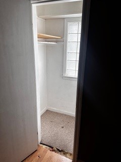 view of closet