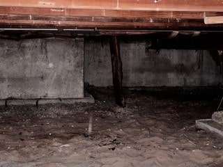 view of basement