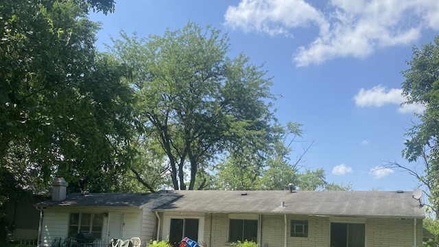 view of rear view of house