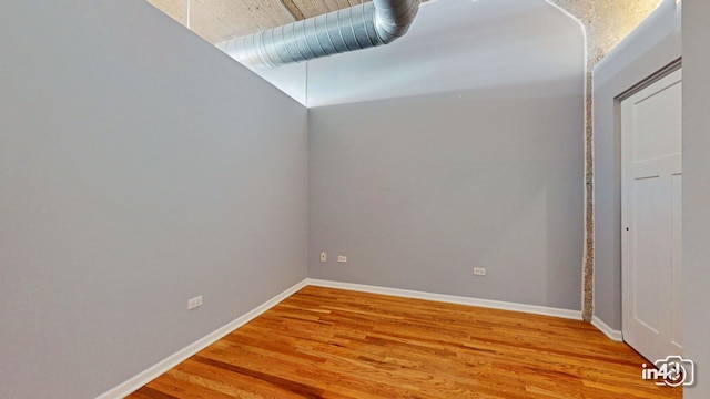 interior space featuring hardwood / wood-style floors