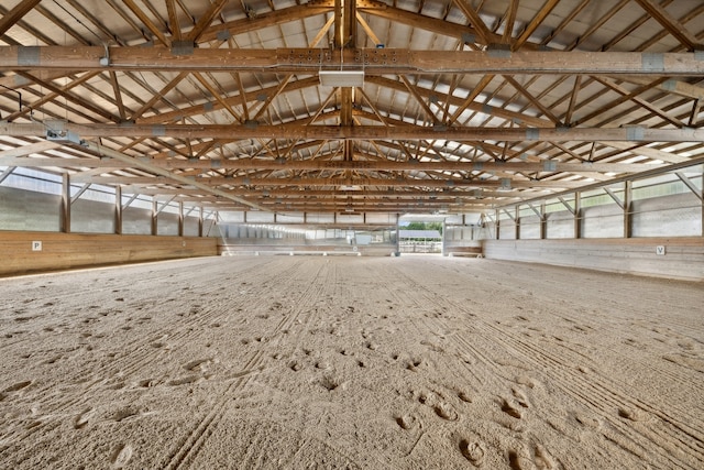 view of stable