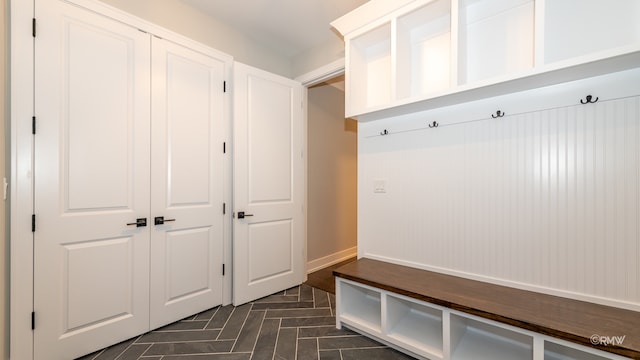 view of mudroom