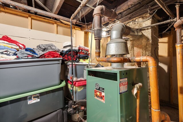 view of utility room