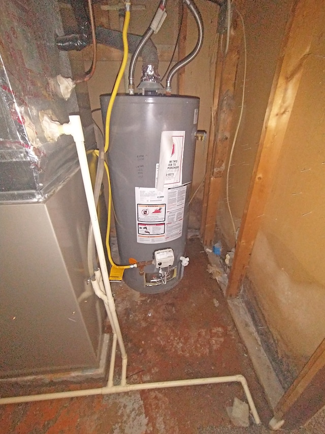 utilities with gas water heater