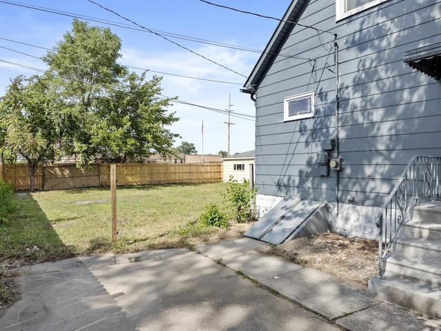6602 Kennedy Ave, Hammond, IN 46323 - view of yard with a patio area
