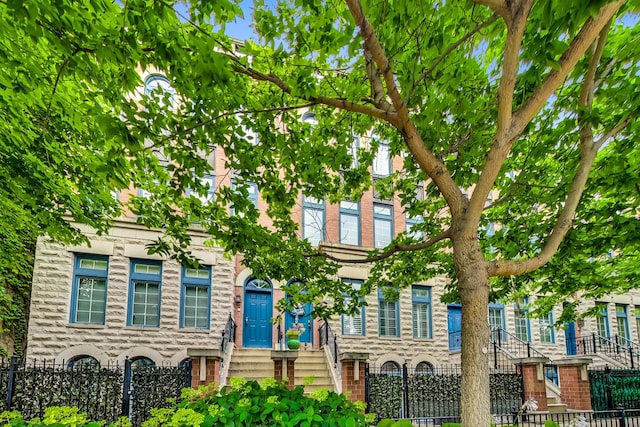 view of townhome / multi-family property