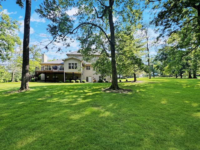 view of yard