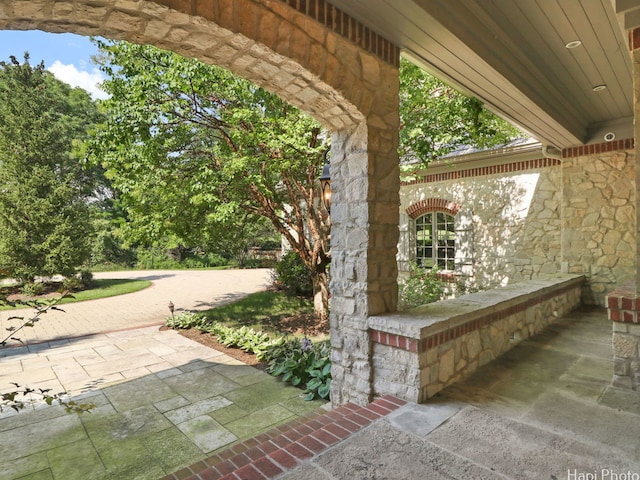 view of patio