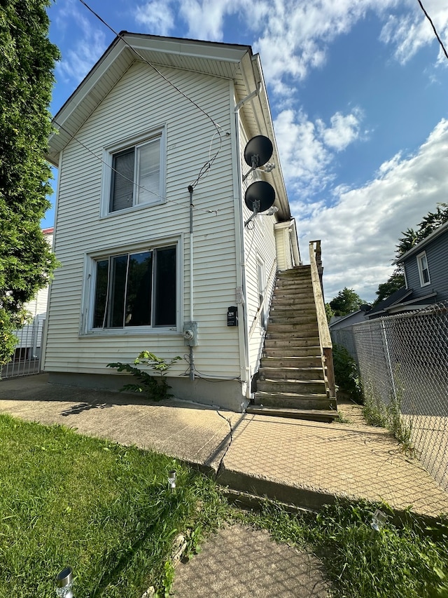 view of rear view of house